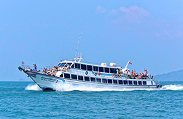 Ferry to Phi Phi island